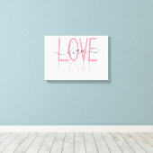 Impression Love Canvas (Insitu (Plancher de Bois))