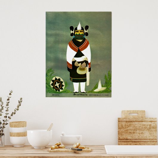 Impression "Maiden" kachina (Cuisine)