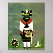 Impression "Maiden" kachina (Devant)