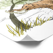 Impression mammouth bébé (Coin)