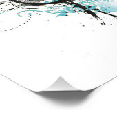 Impression Mandala Abstraite Dragonfly (Coin)