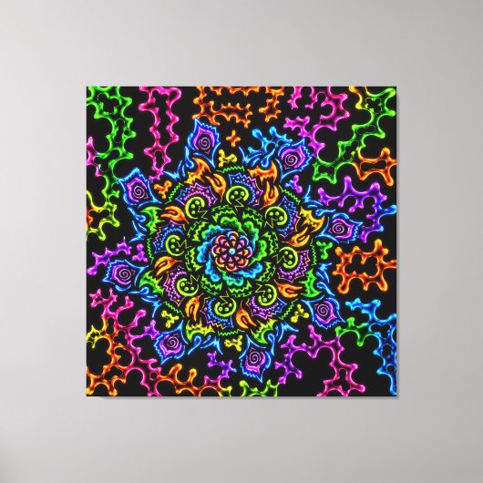 Impression Mandella Neon (Recto)