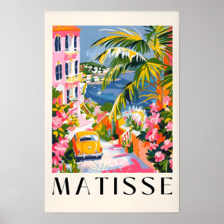 Impression Matisse, Affiche de ville côtière, Déco