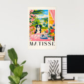 Impression Matisse Border Collie Imprimé Drôle de (Bureau à domicile)