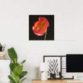 Impression Matte - Fleur Fermer (Bureau à domicile)