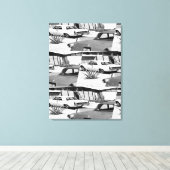 Impression MCM Vintage Palm Springs (Insitu (Plancher de Bois))