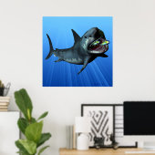 Impression Megalodon (Bureau à domicile)