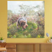 Impression métallique Deutsch Drahthaar (Insitu(Salon))