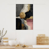 Impression minimaliste géométrique abstraite, Bohè (Cuisine)