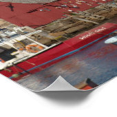 Impression Motif #1 Blue Boat (Coin)