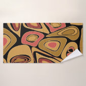 Impression motif Abstraite simple et transparente (Serviette de bain)