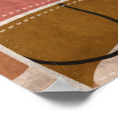 Impression motif de la surface composée de collage (Coin)