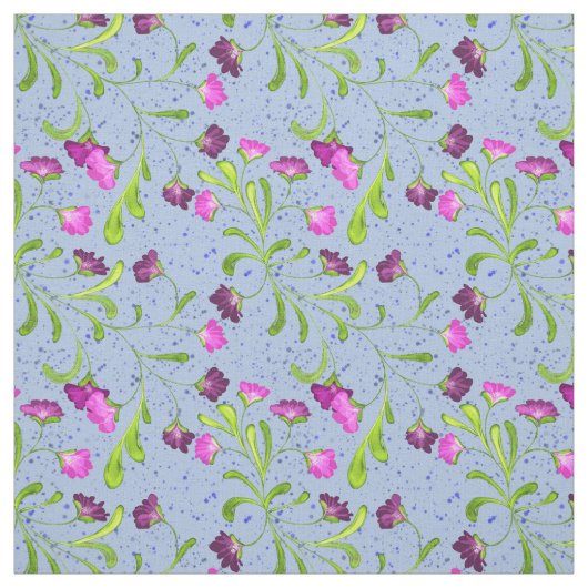 Impression motif Lavender sur le tissu (Échantillon)