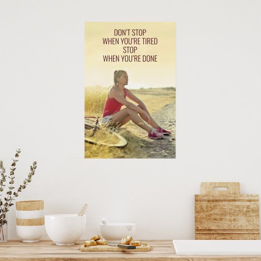 Impression motivationnelle - Devis personnalisable (Cuisine)