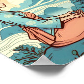 Impression Motivationnelle "Rayonner le calme et l (Coin)