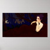 Impression Mucha Moon Rise (Devant)