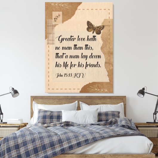 Impression murale 30x40 en toile (Insitu(Chambre))