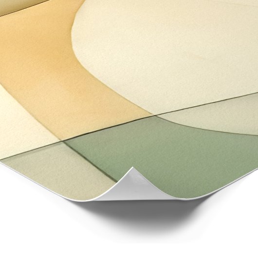 Impression murale Abstraite de bulle (Coin)