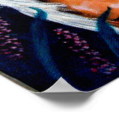 Impression murale cramponnée chinoise (Coin)