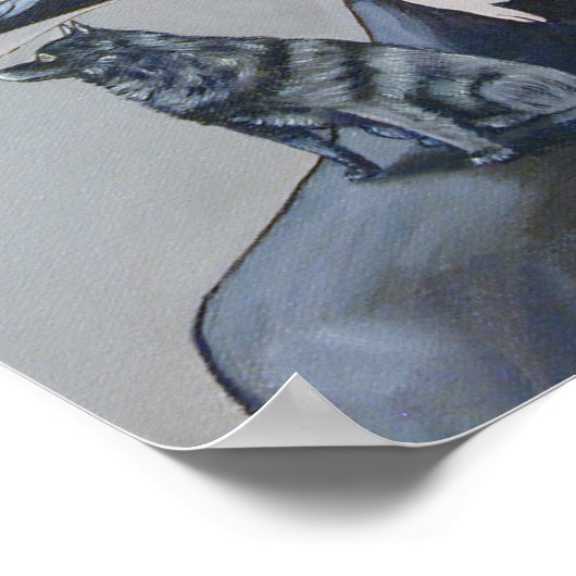 Impression murale d'art Schipperke (Coin)