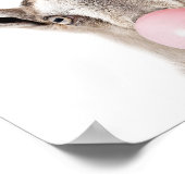 Impression murale de chèvre de gomme à bulle (Coin)