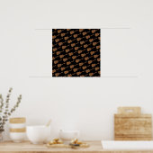 impression murale de guitares acoustiques (Cuisine)