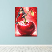 Impression murale de mode Cerise (Insitu (Plancher de Bois))