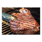 Impression murale de Steak grillé (Devant)