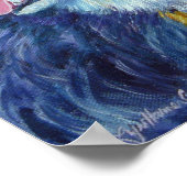 Impression murale du berger australien (Coin)