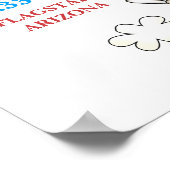 Impression murale du Faire-part de naissance de l' (Coin)