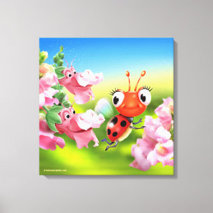 Impression murale en toile Dragons Snap compatible
