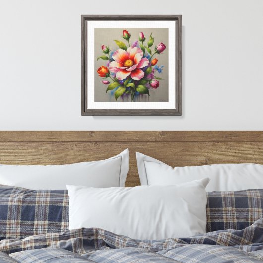 Impression murale en toile étirée (Insitu(Chambre))