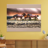 Impression murale en toile étirée (Insitu(Salon))