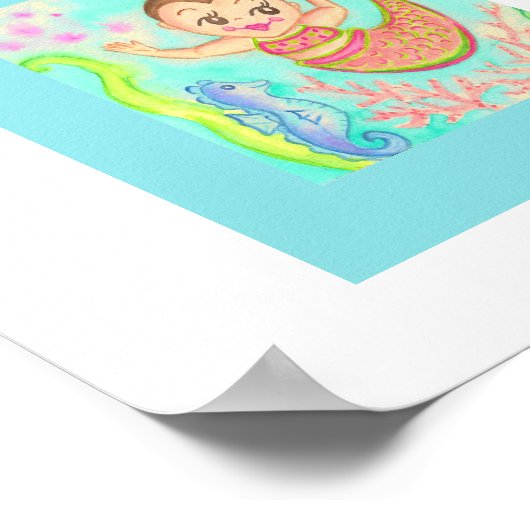 Impression murale Mermaid (Coin)