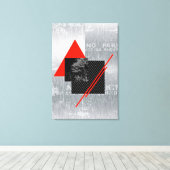 Impression murale rouge, noire, noire et grise (Insitu (Plancher de Bois))