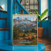 Impression murale tendance Mount Rainier