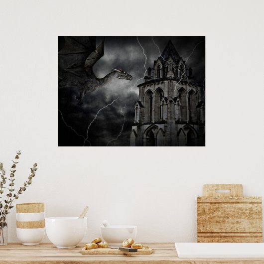 Impression nocturne orageuse (Cuisine)