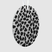 Impression noire et blanche dalmate (devant)