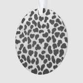 Impression noire et blanche dalmate (devant)