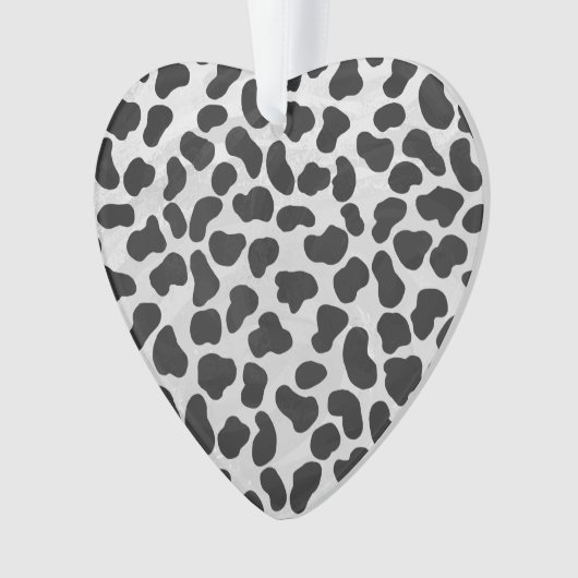 Impression noire et blanche dalmate (devant)