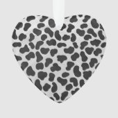 Impression noire et blanche dalmate (devant)