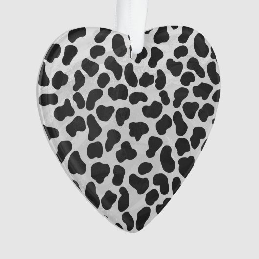 Impression noire et blanche dalmate (devant)