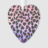 Impression noire et rose dalmate (devant)