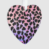 Impression noire et rose dalmate (devant)