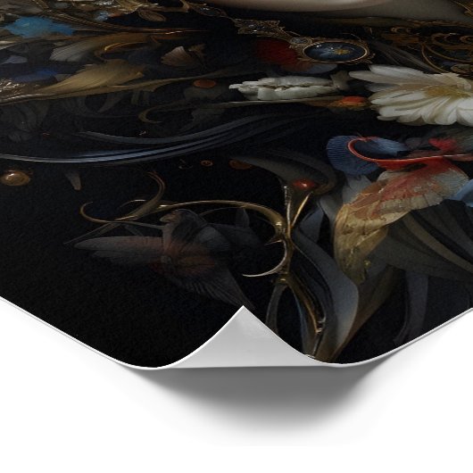 Impression numérique d'art baroque (Coin)