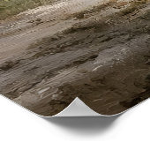 Impression numérique de paysage printanier, 19e si (Coin)