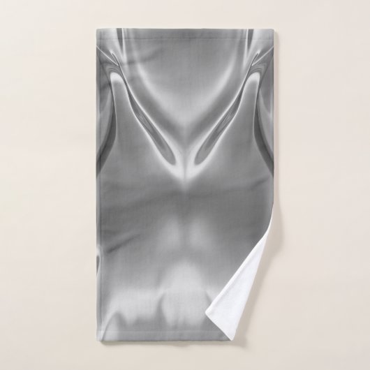 Impression numérique en argent liquide 2 (Serviette à main)