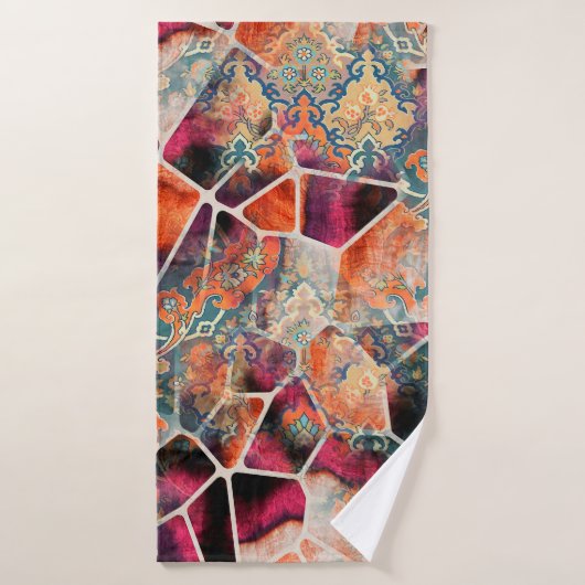 impression numérique papier peint motif textile co (Serviette de bain)