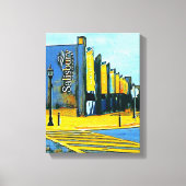 Impression numérique sur toile étirée (Recto)