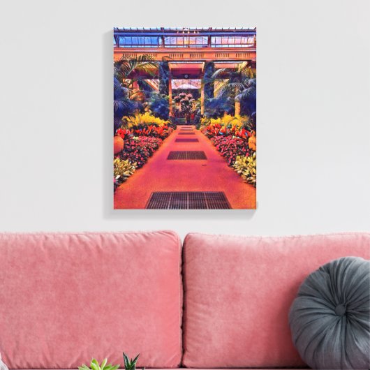 Impression numérique sur toile étirée (Insitu(Salon))